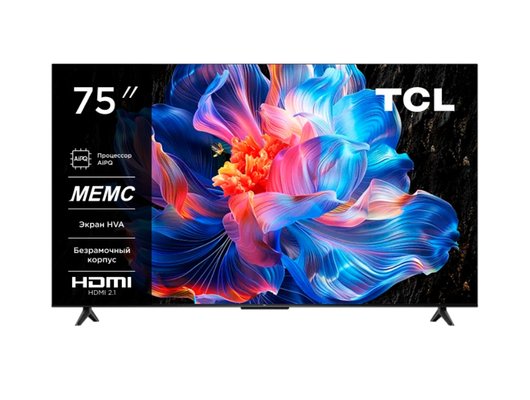 4K (Ultra HD) Smart телевизор TCL 75P6K (ИМП)